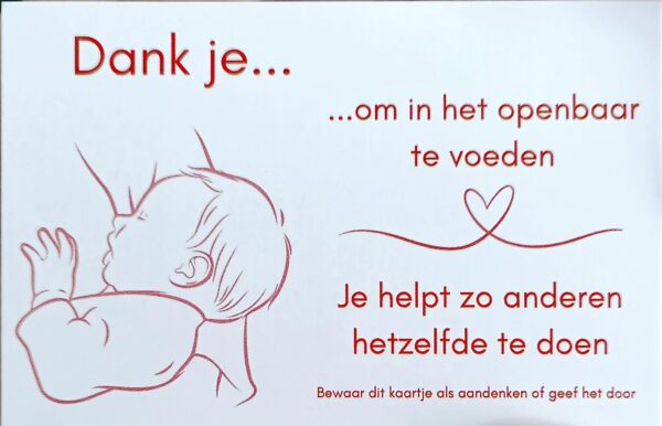 Openbaar voeden-kaartjes